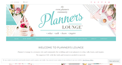 Desktop Screenshot of plannerslounge.com